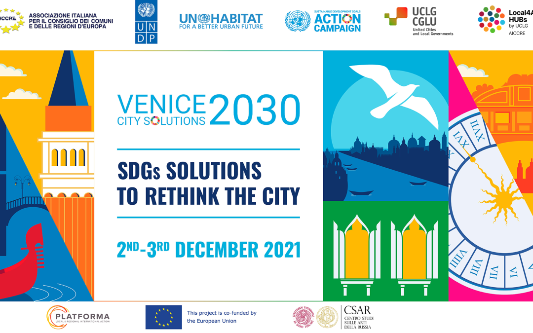 Venice City Solutions 2021 – SDGs Solutions to Rethink the City